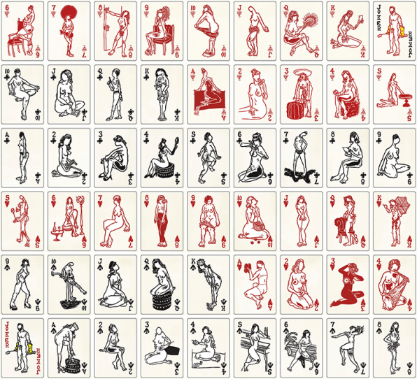 cole fullmer recommends naked women playing cards pic