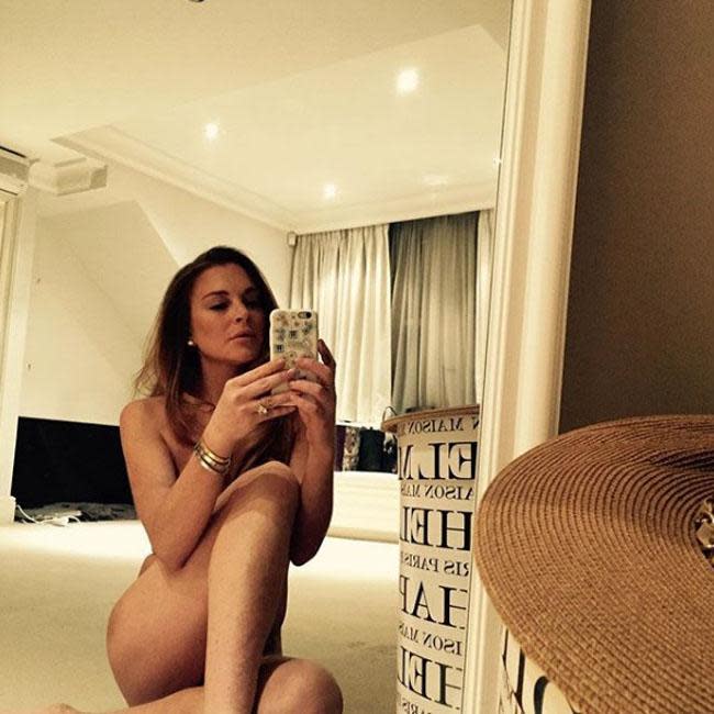 anna baghramyan recommends nude photos lindsay lohan pic