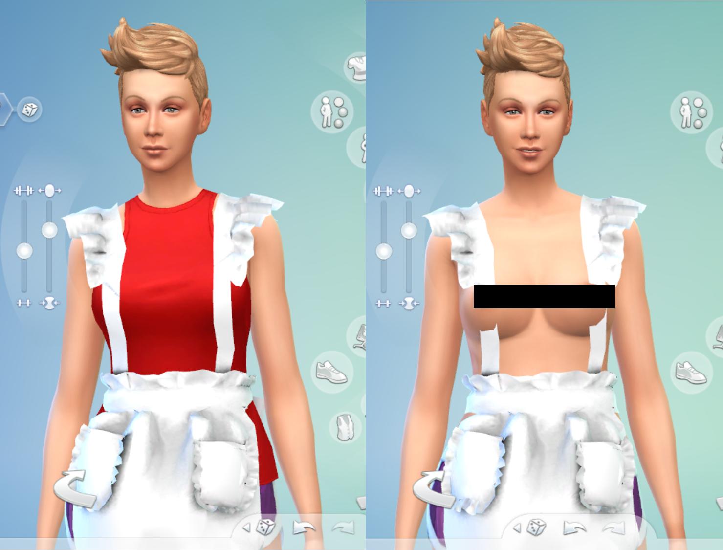 ahmet nazli recommends nude clothes sims 4 pic