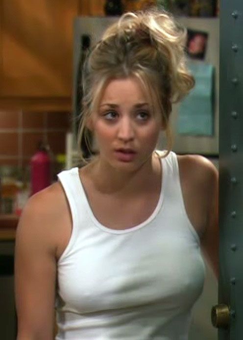 christen young share penny big bang theory no bra photos