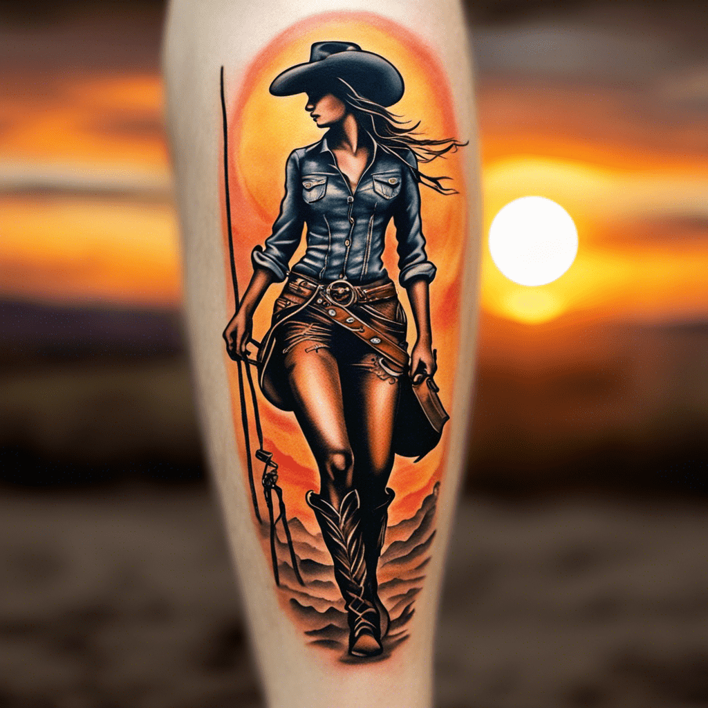 alma a garcia recommends Pinup Cowgirl Tattoo