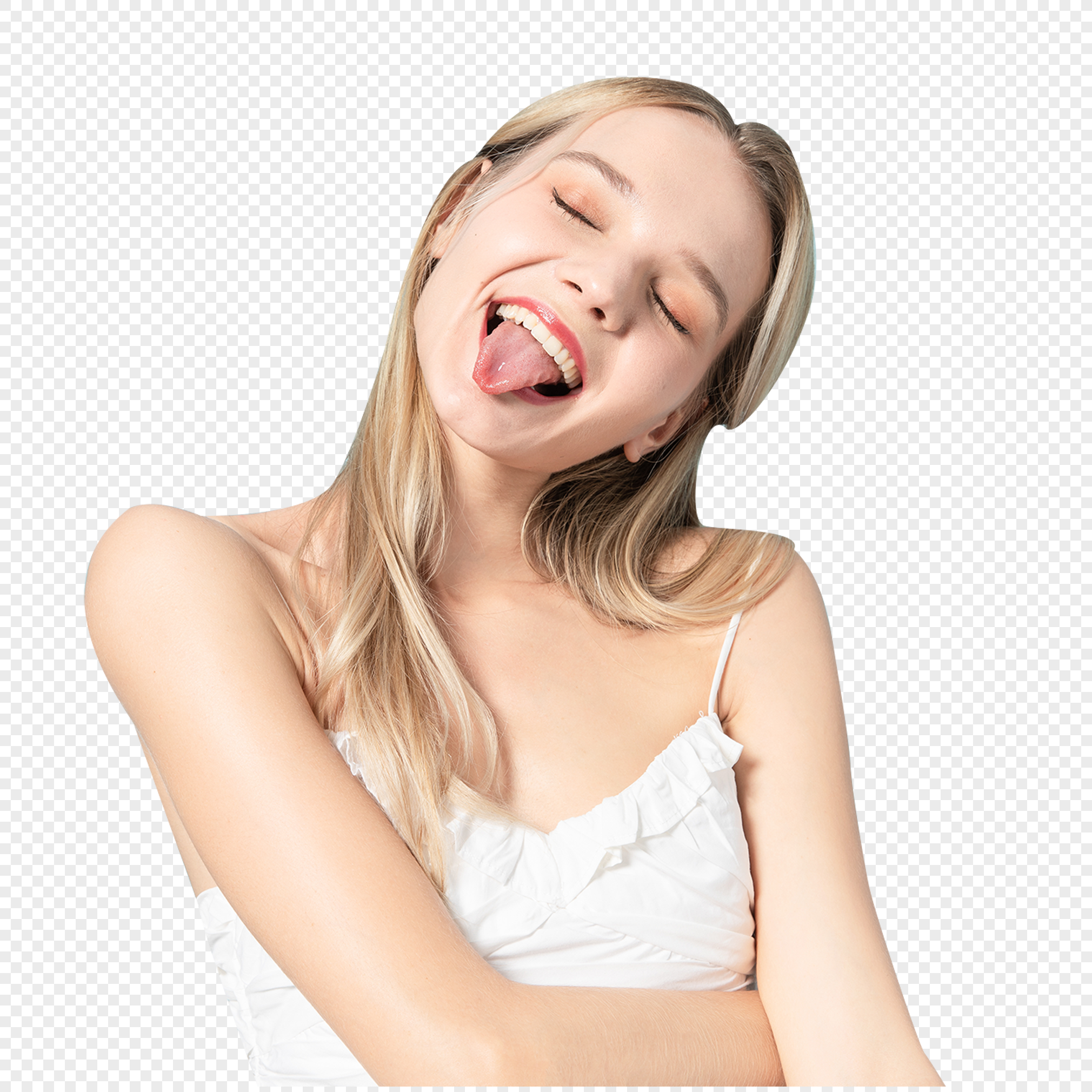 deepak kalia recommends girl sticking out tongue meme pic