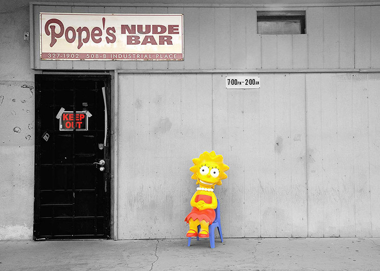 andrea sparkman add photo popes nude bar