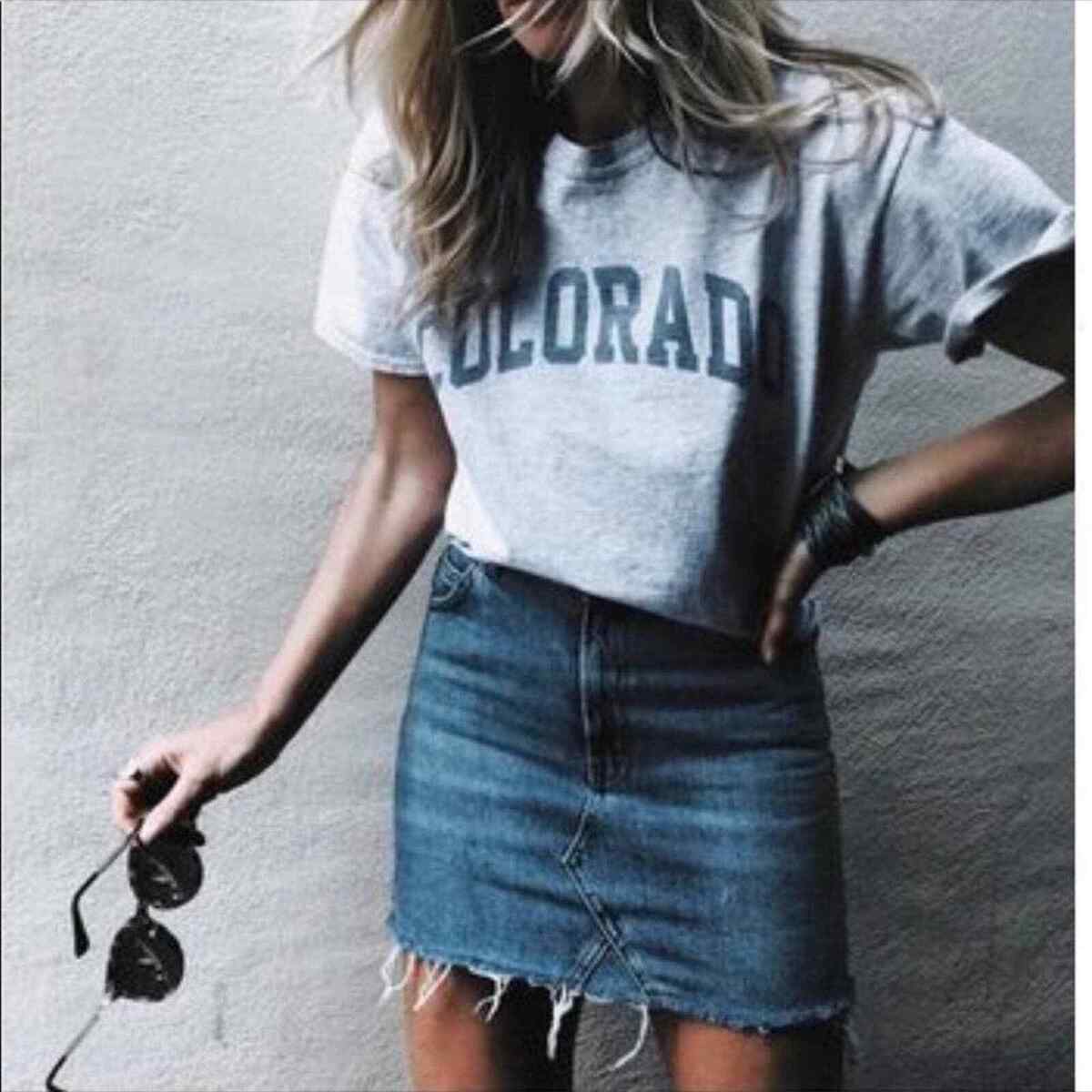 charley alleman add denim mini skirt tumblr photo