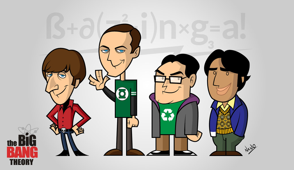 alex moussa recommends Big Bang Theory Cartoon