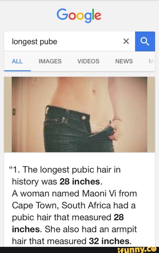 bong alim recommends Longest Female Pubic Hair