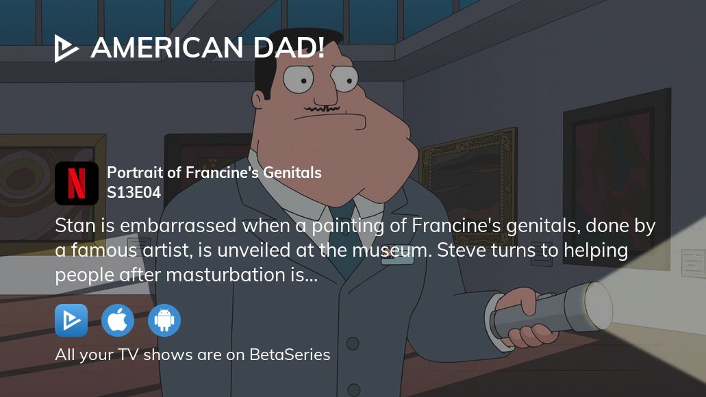 american dad portrait of francines genitals