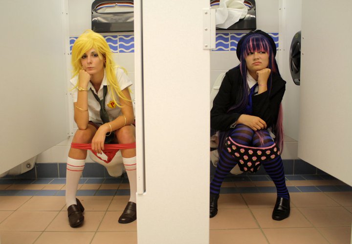 Panty And Stocking Toilet trans firenze