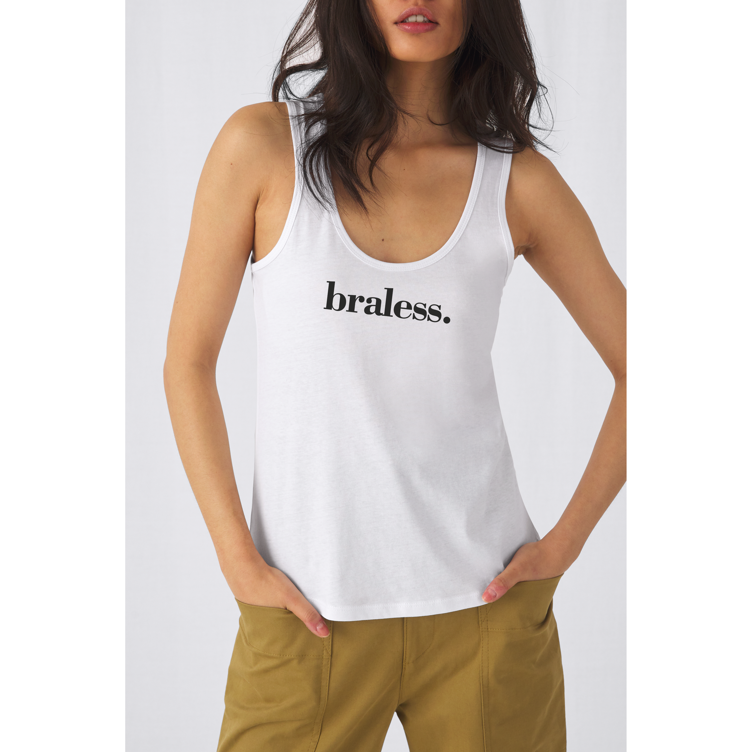 ashley curless recommends braless tank top pics pic