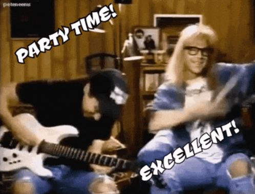 caroline landry recommends Party Time Excellent Gif