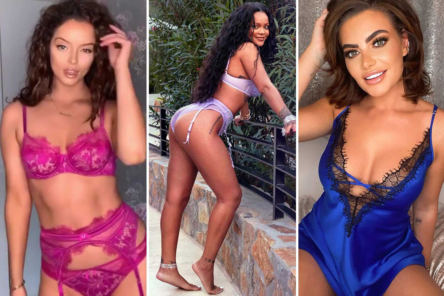 christiana santana recommends Celebrities In Lingerie