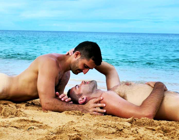 devan arsenault recommends Men Naked Beach