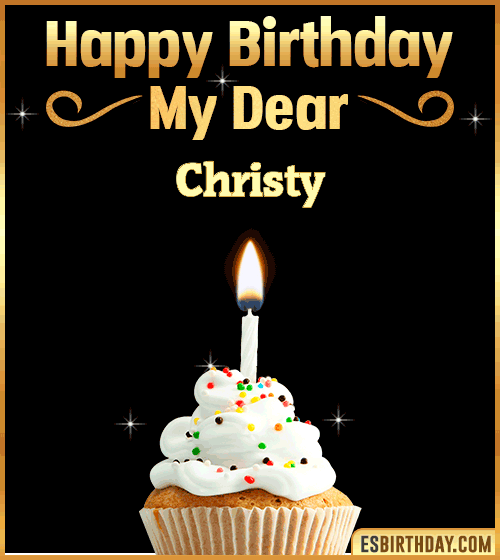 catherine hardwick recommends Happy Birthday Christy Gif