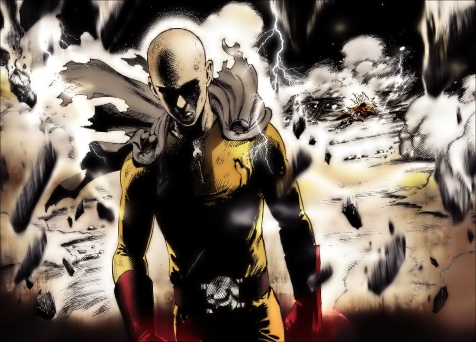 delyth thomas recommends one punch man thunder pic