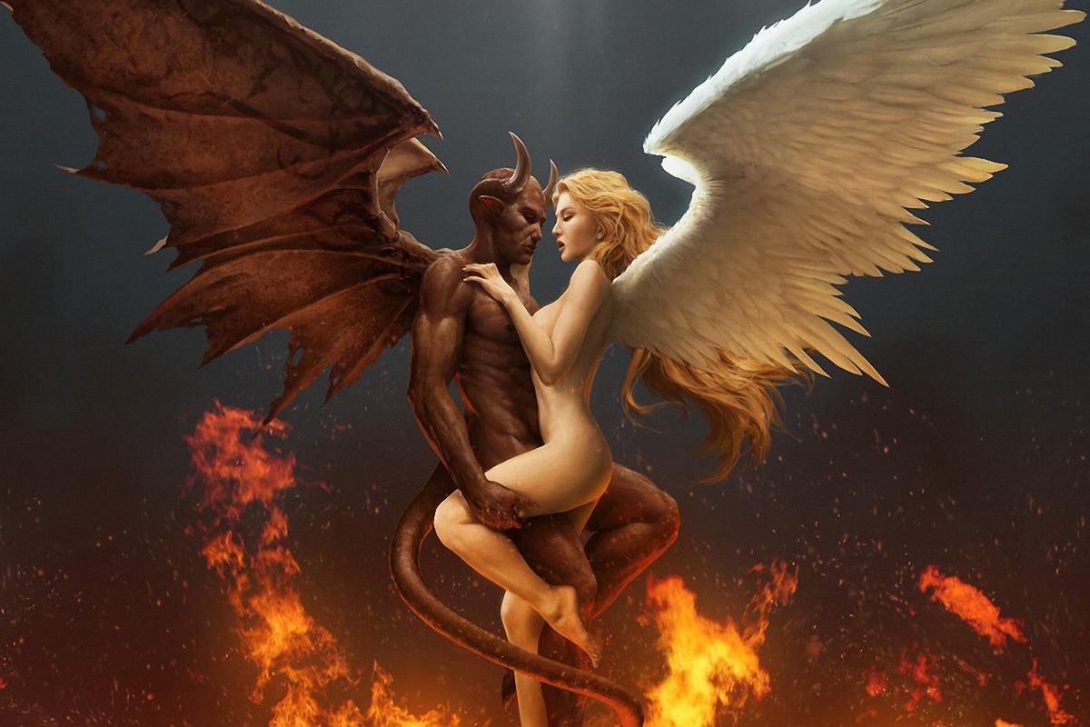 Devil And Angel Sex from indiana
