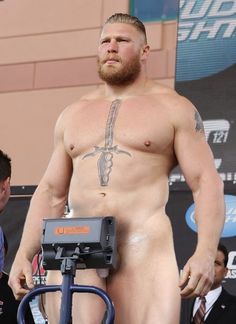 Nude Male Pro Wrestlers angry dragon