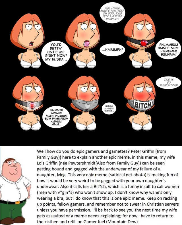 beau brixey recommends family guy lois panties pic