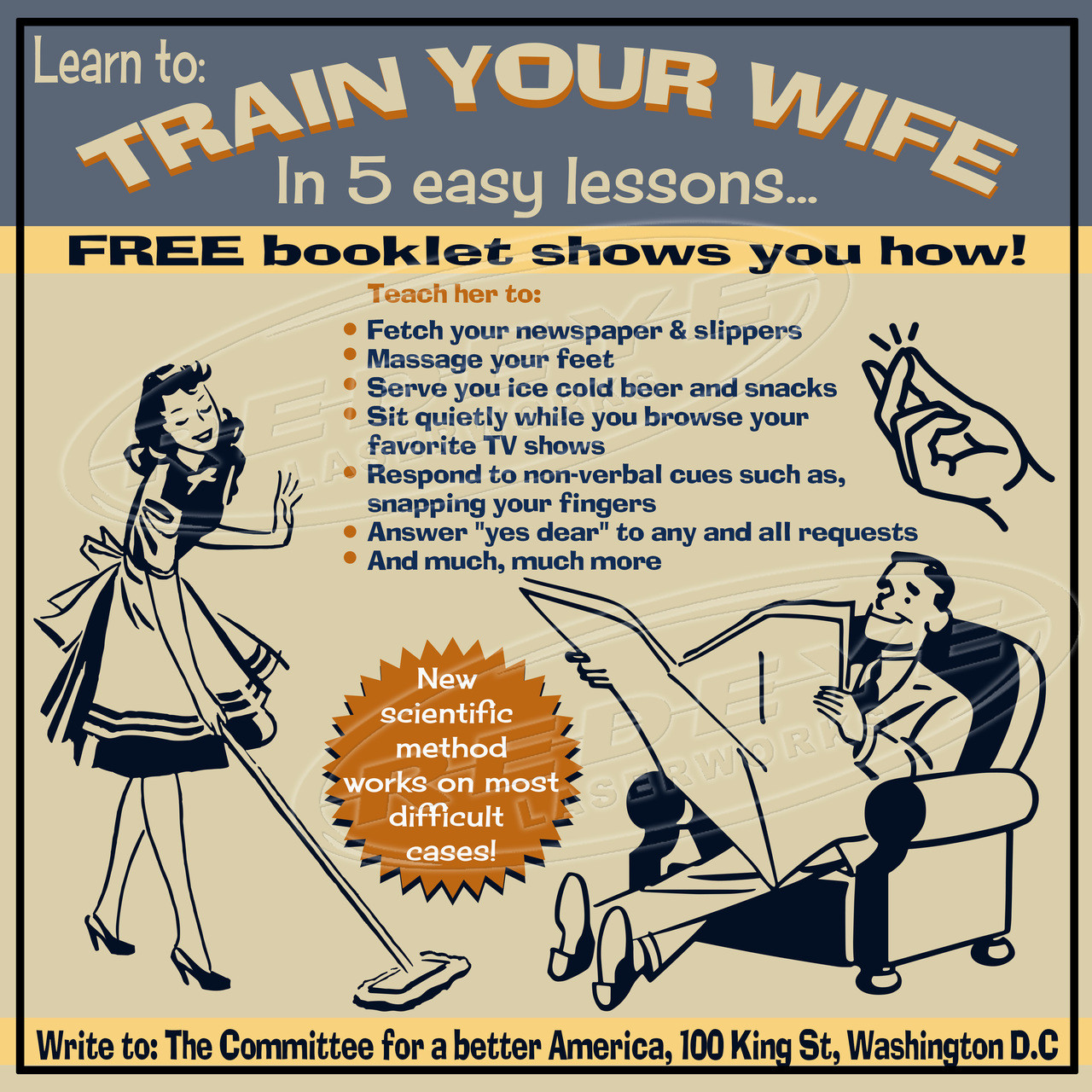 chantell cronje add photo how to train your wife