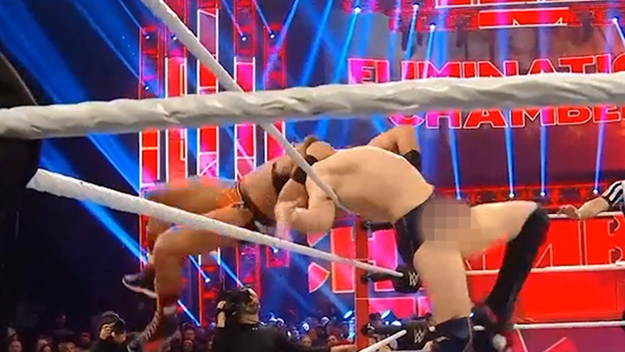 corbin magee recommends wwe wardrobe malfunction wrestlemania pic