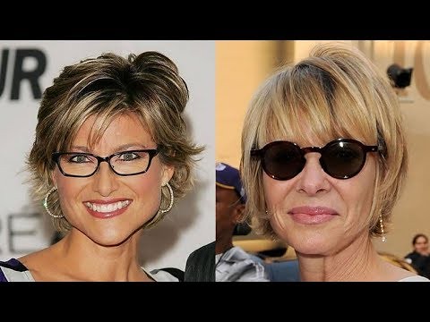 hairstyles for over 50 with glasses