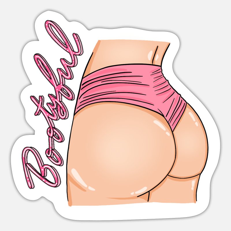Best of One free booty pic sticker