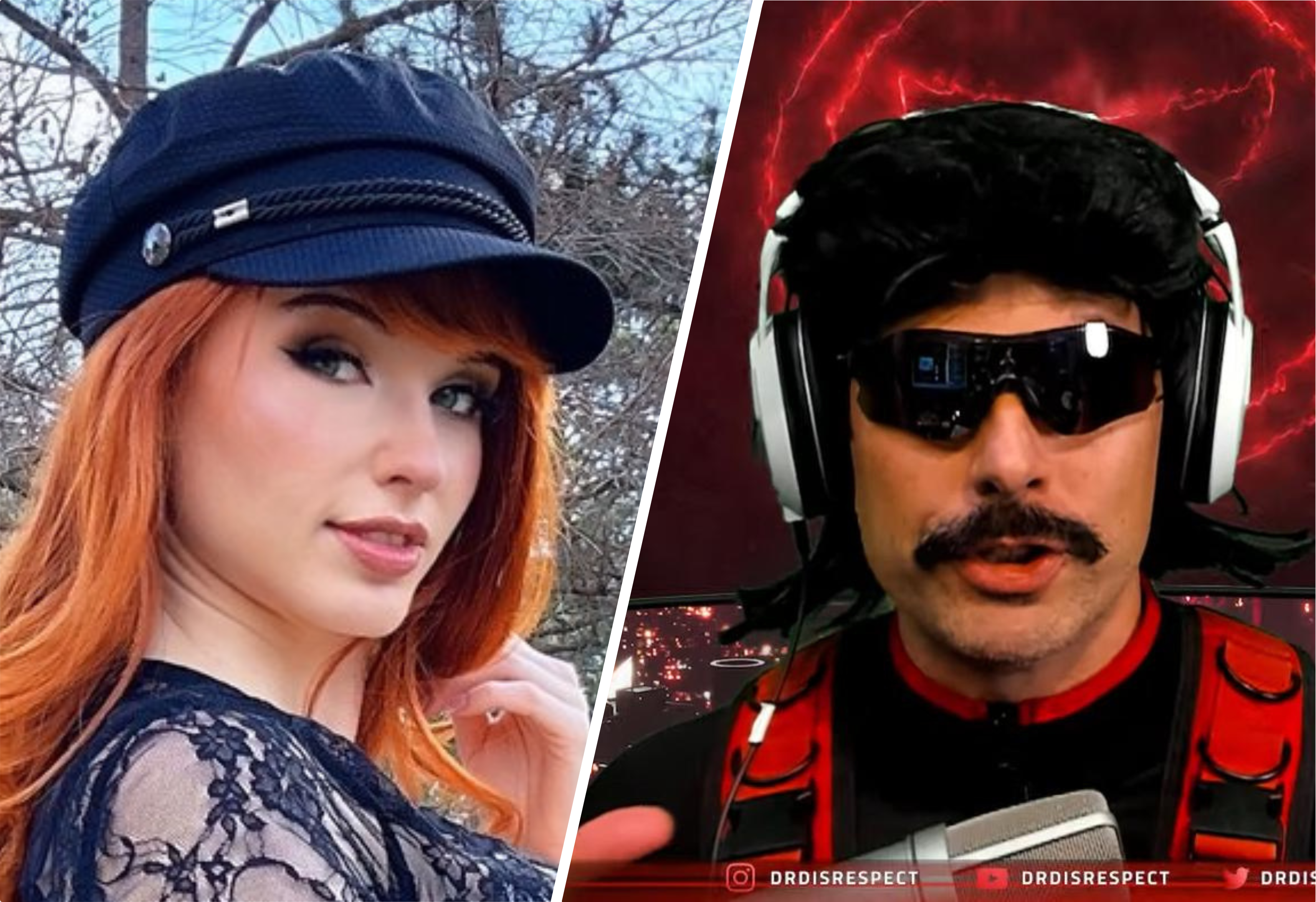 Best of Dr disrespect wife pictures