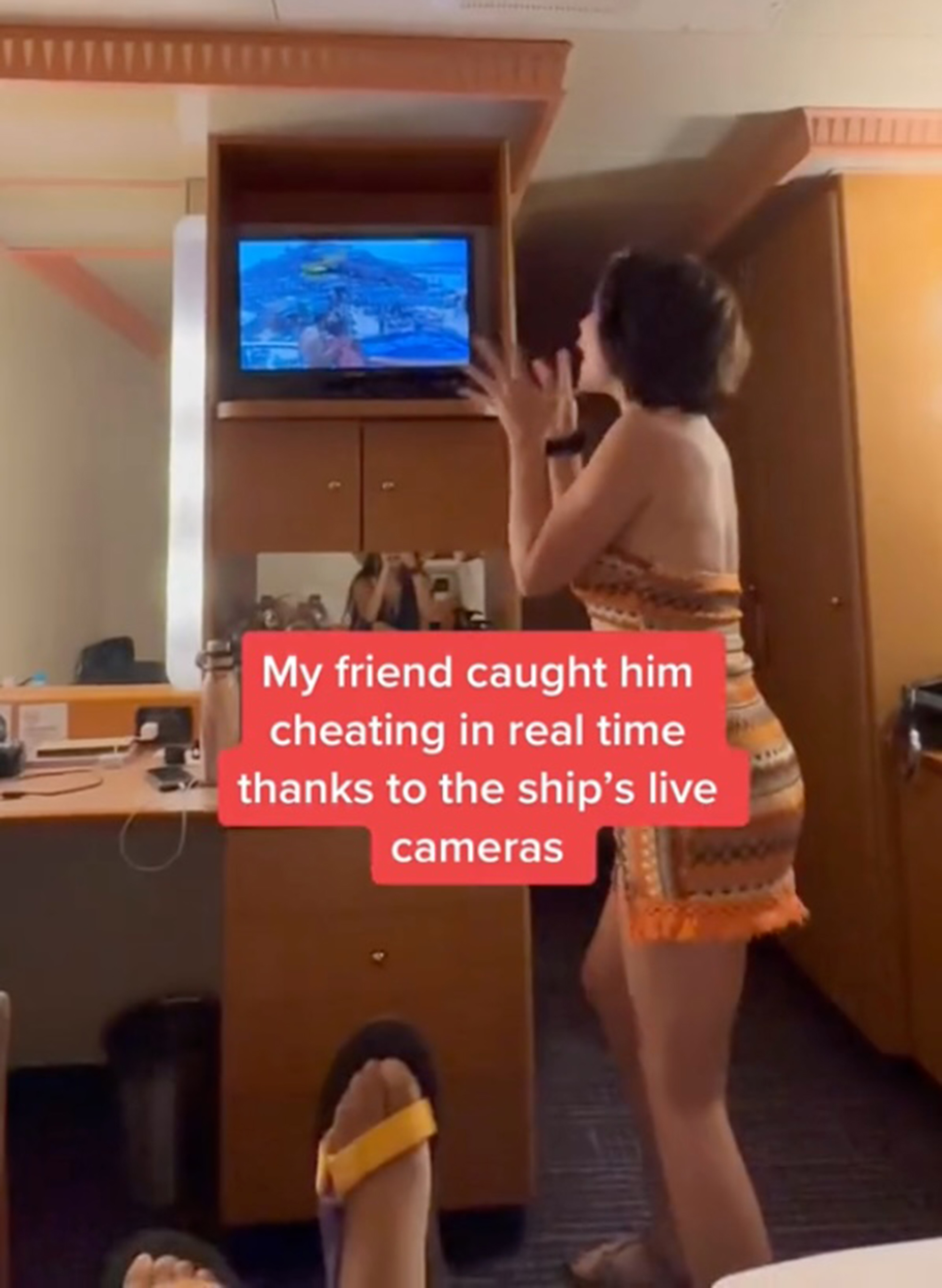 cheating caught on tape
