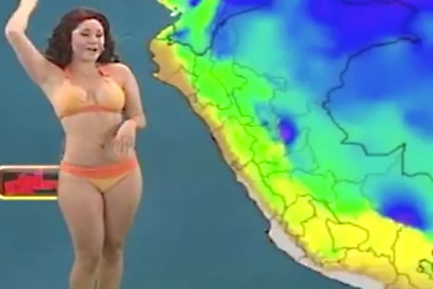 abigail gyamfuaa recommends sexy weather girl strips pic