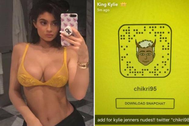Best of Kylie jenner snapchat nudes
