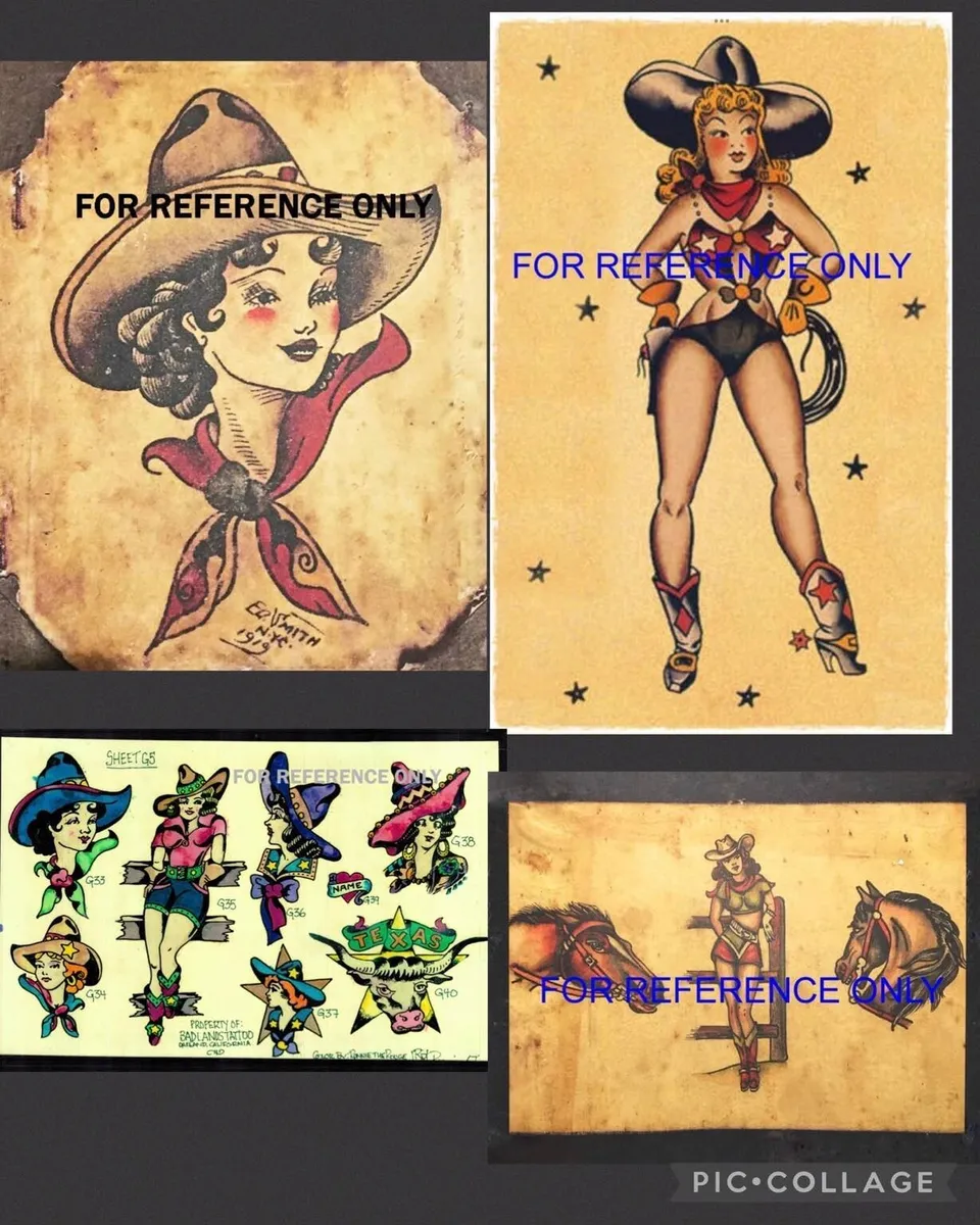 brady haines recommends pinup cowgirl tattoo pic