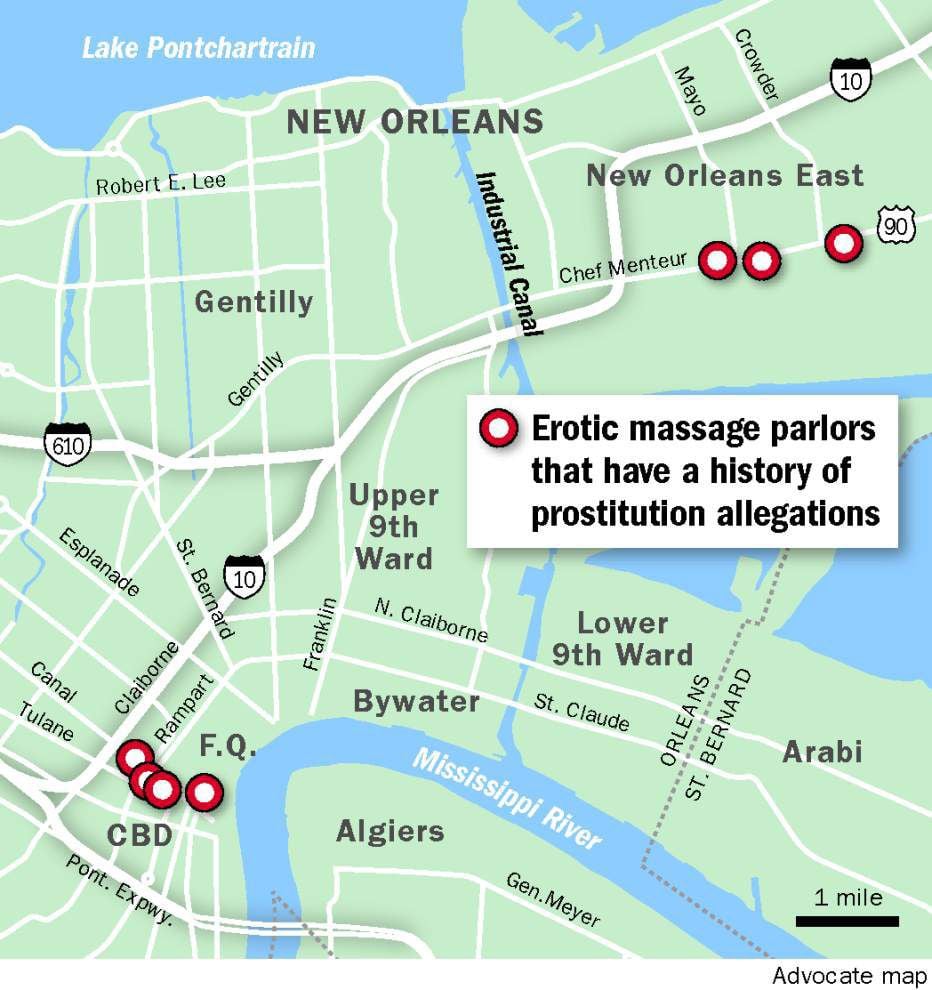 cathal seoighe recommends Massage Parlors New Orleans