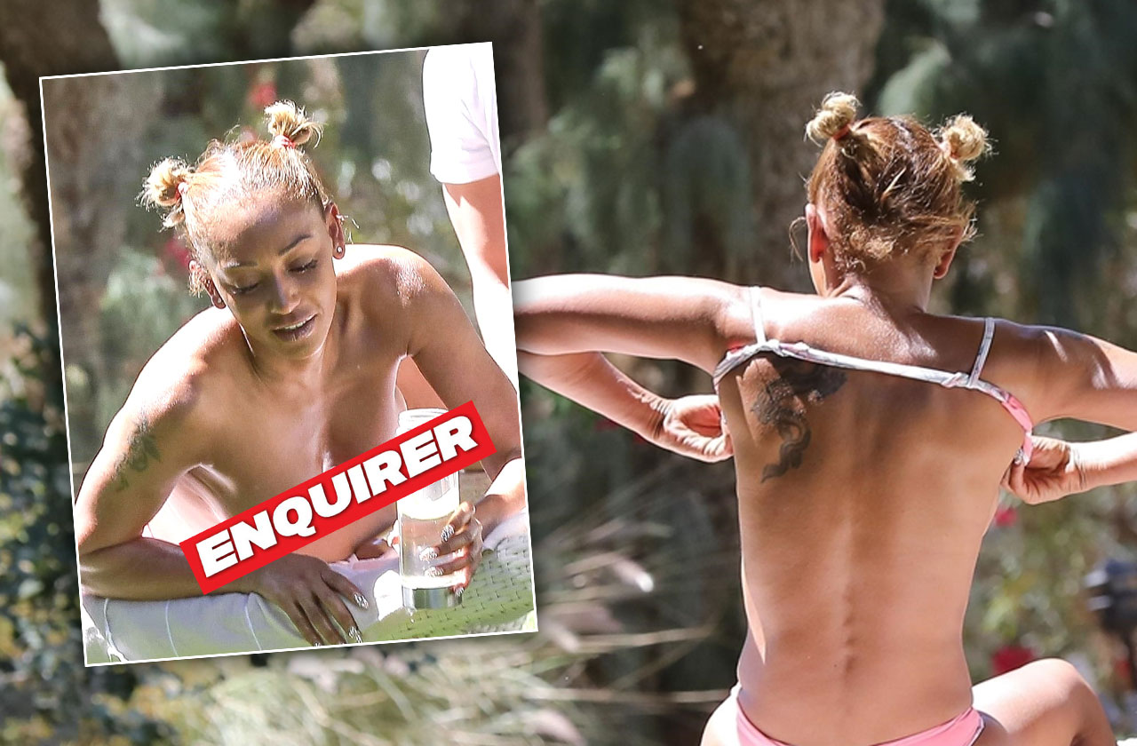 ayu sukma recommends Mel B Nipple Slip