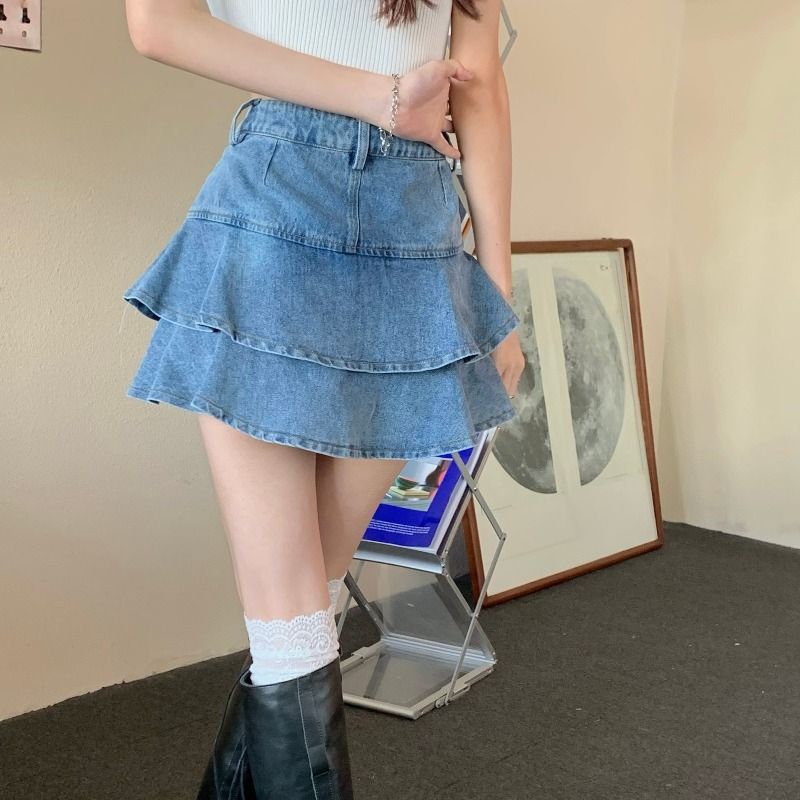 cely cardenas recommends Denim Mini Skirt Tumblr