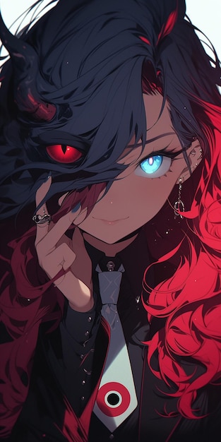 anime girl evil