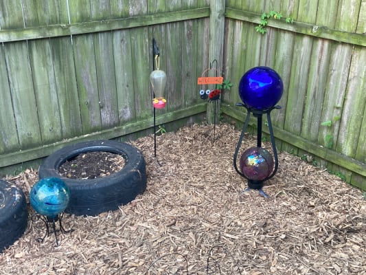 ali abbass recommends big lots gazing ball stands pic