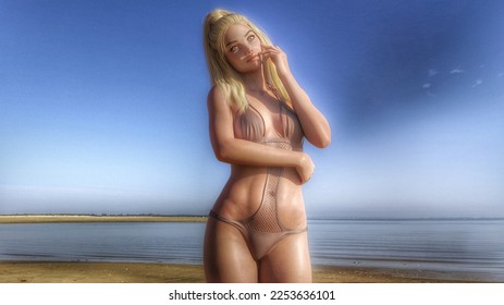 david kiker recommends Nude Beach Blonde