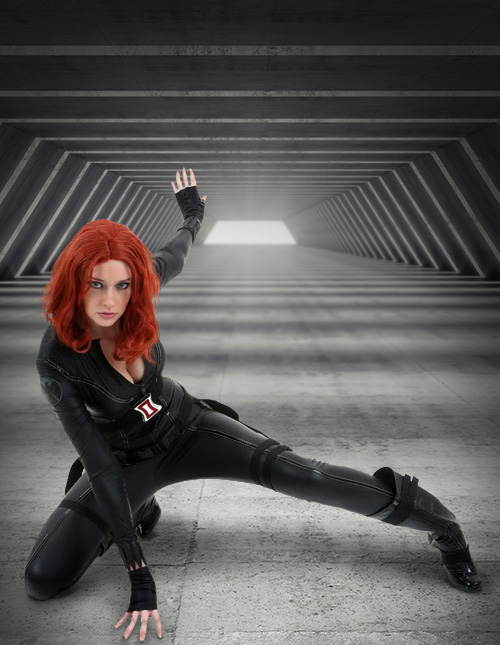 ayaz fareed recommends Black Widow Latex Costume