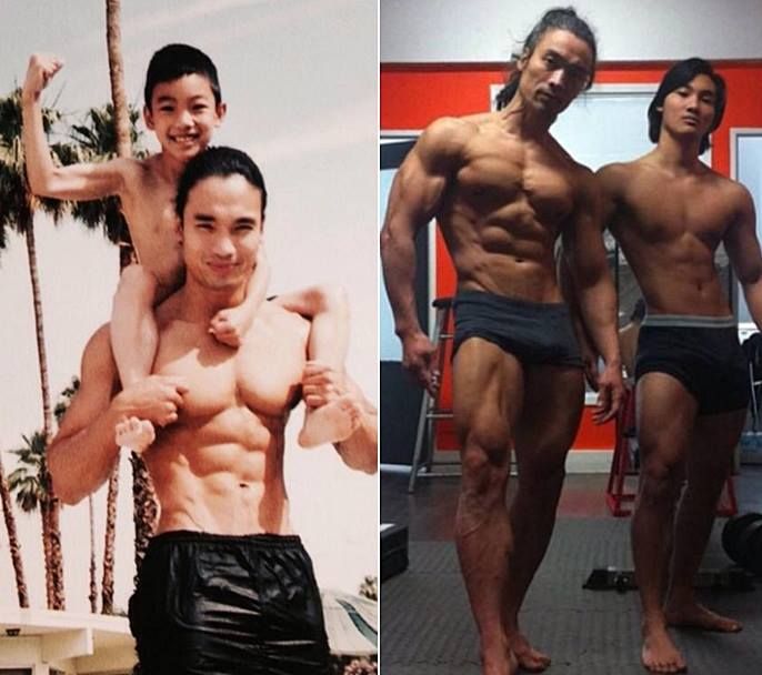 anju tamang recommends Muscle Dad And Son