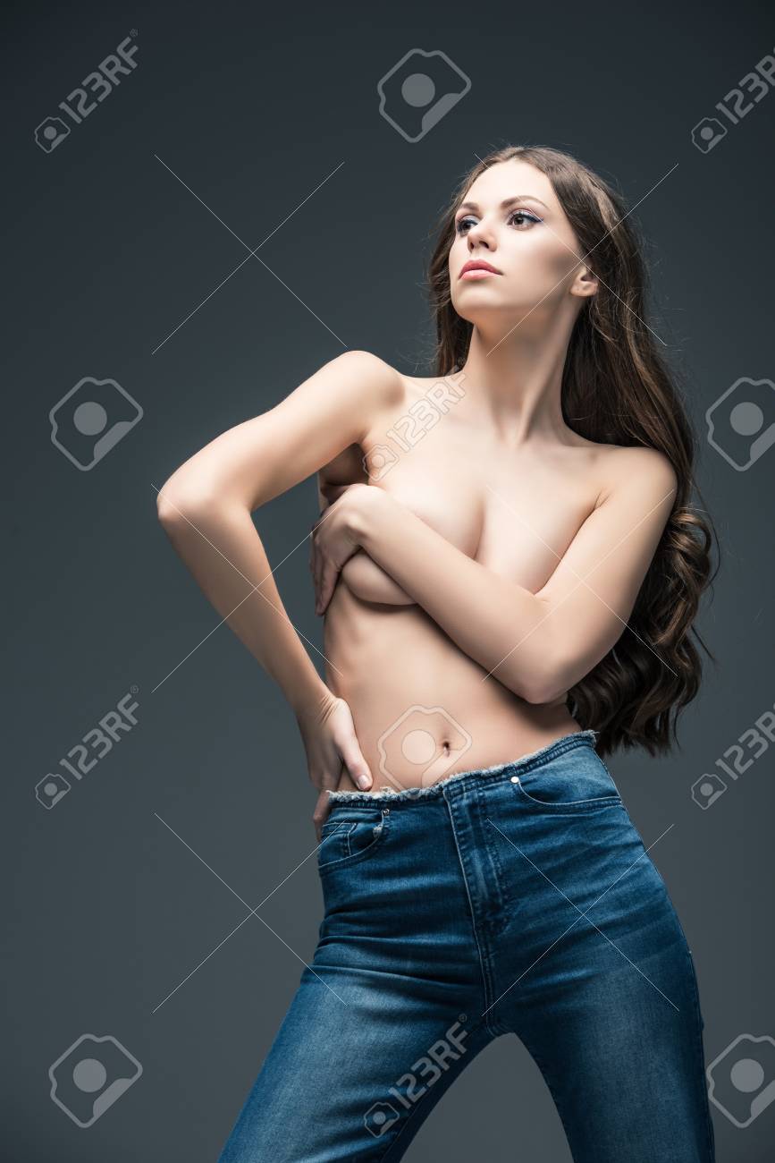 Sexy Girl Half Naked wi nfco