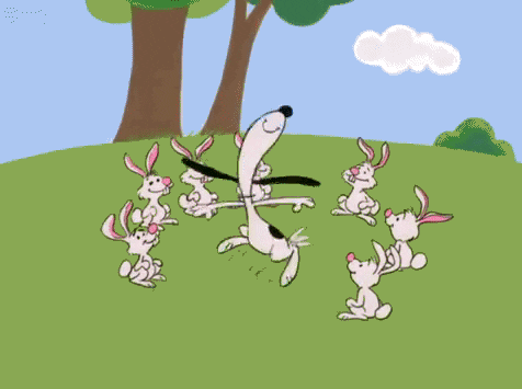 doreen sylvester add dancing easter bunny gif photo
