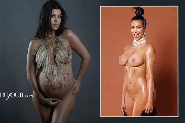 khloe kardashian nude shoot