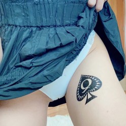 clau dia recommends black cock slut tattoo pic