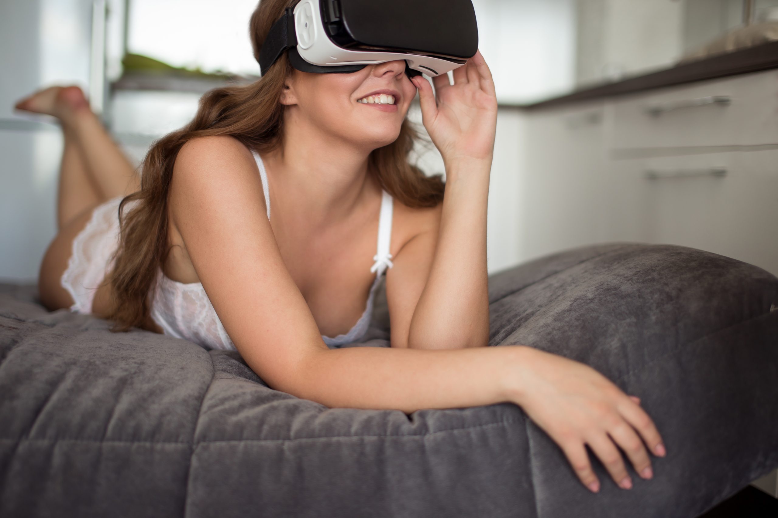 Best of Virtual reality glasses porn