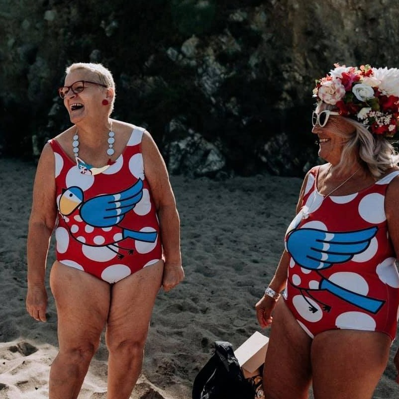 catherine rossi add grandma in bathing suit photo