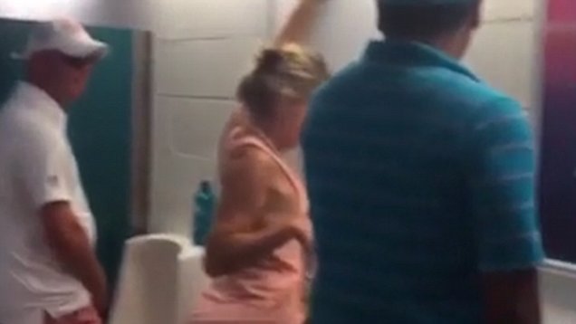 carmel wieland recommends woman peeing in urinal pic