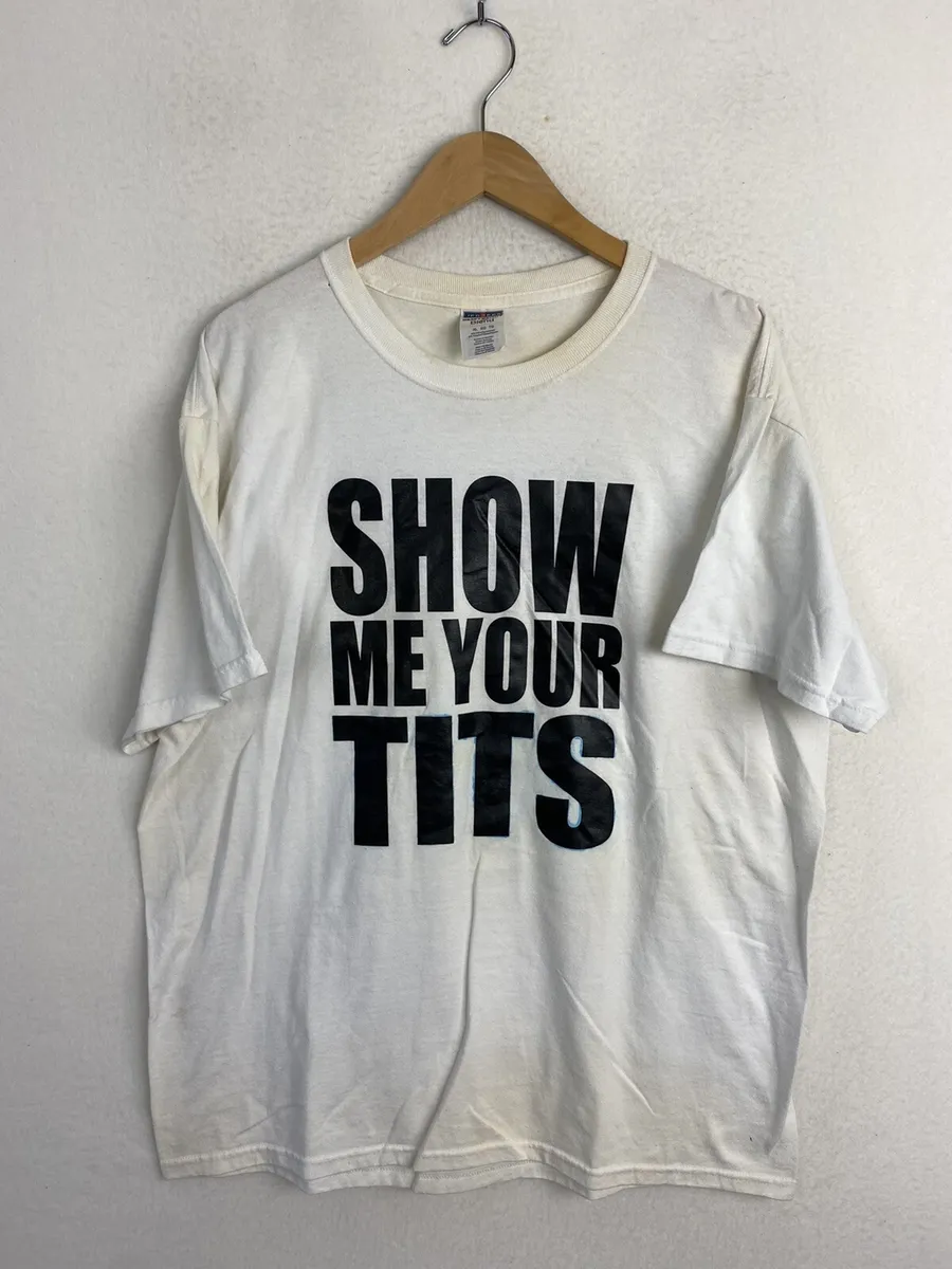 andre zachary add show me your tits shirt photo