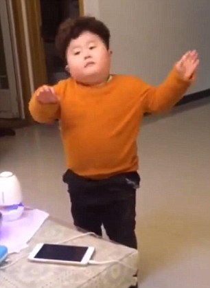 dancing asian baby gif