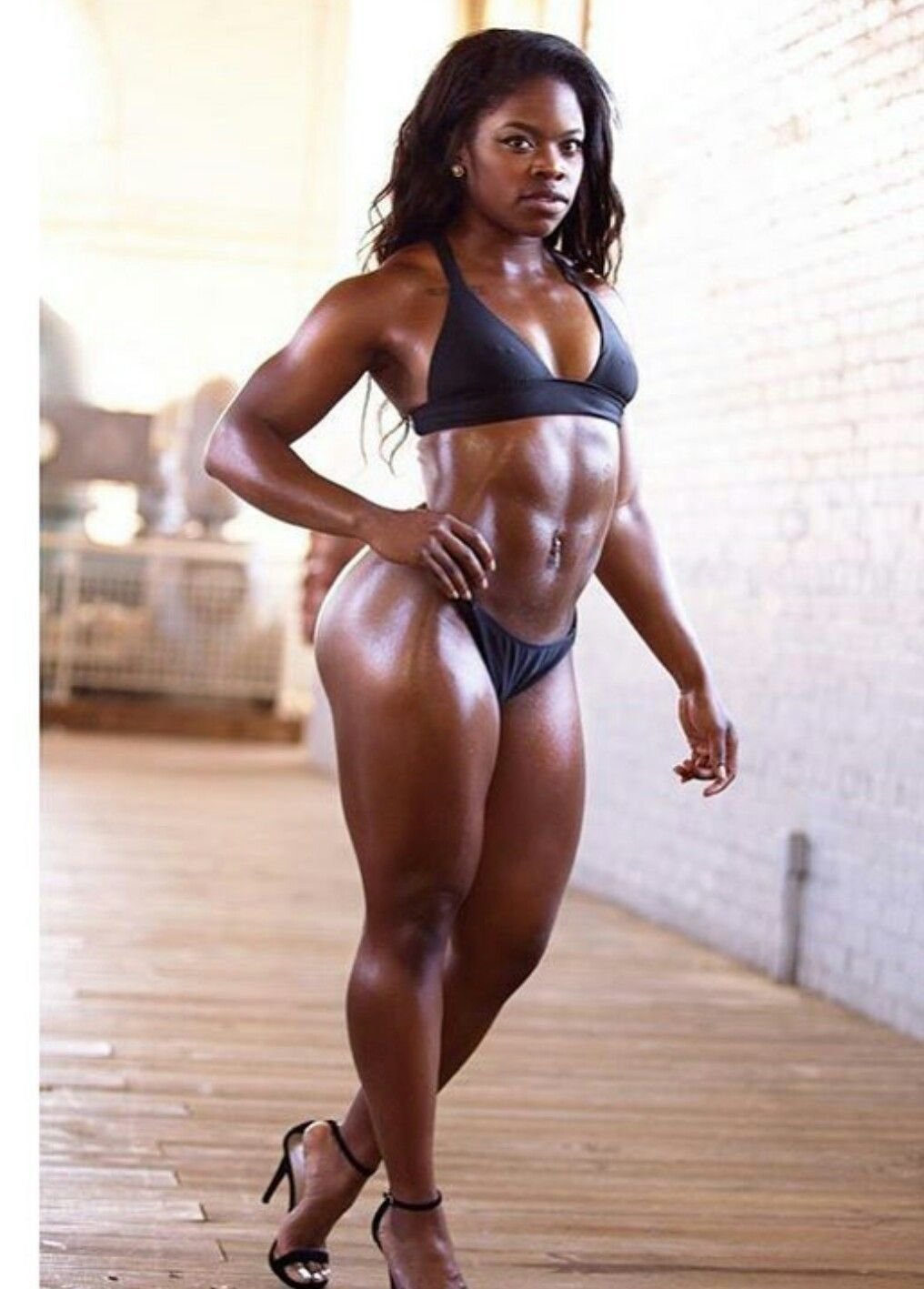 black nude fitness models