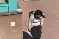Best of Girl playing with herself in public