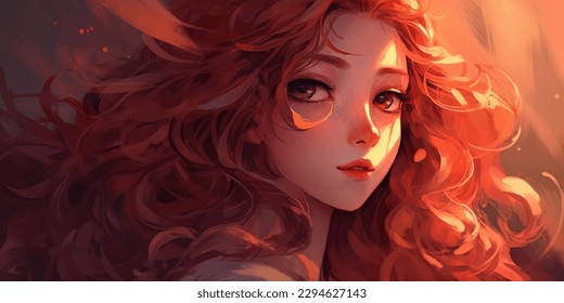 devin hopson recommends Anime Girl With Curly Red Hair
